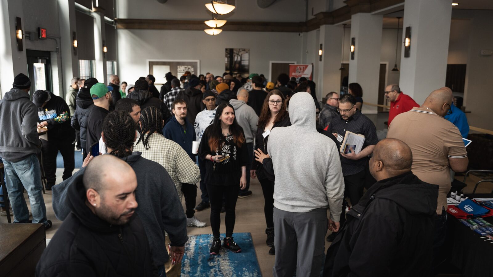A large gathering of SCRIP community members and partners