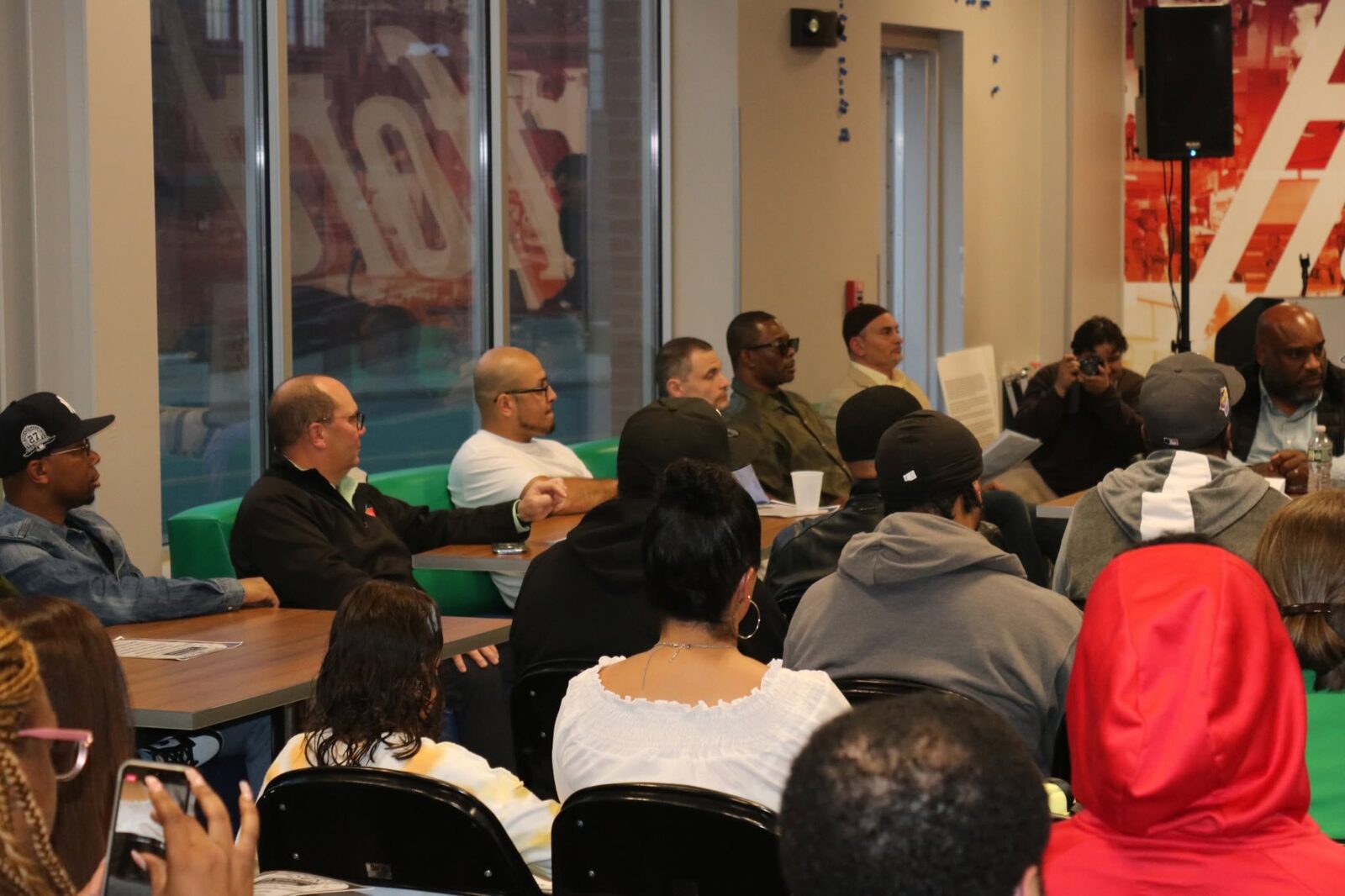 Participants gathered for a SCRIP learning session