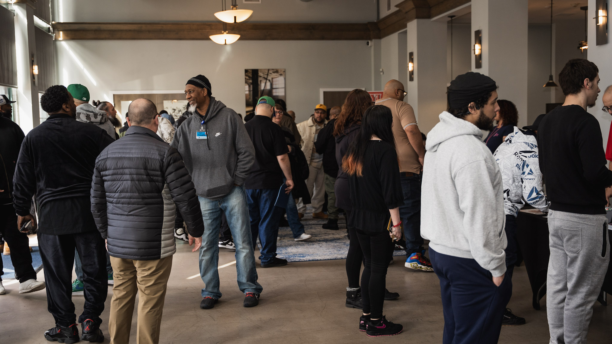 A large community gathering connected to SCRIP outreach
