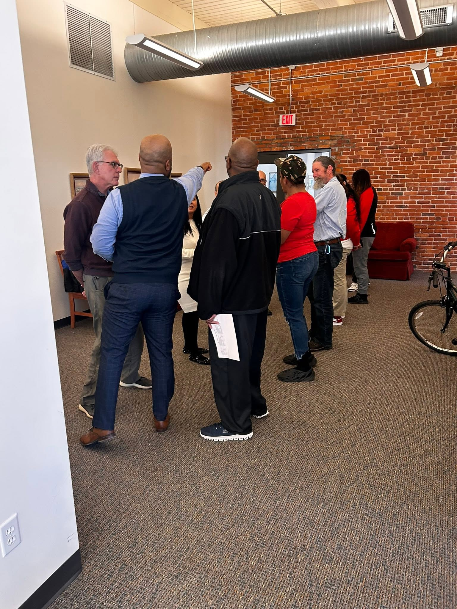 Community members gathered at a SCRIP event