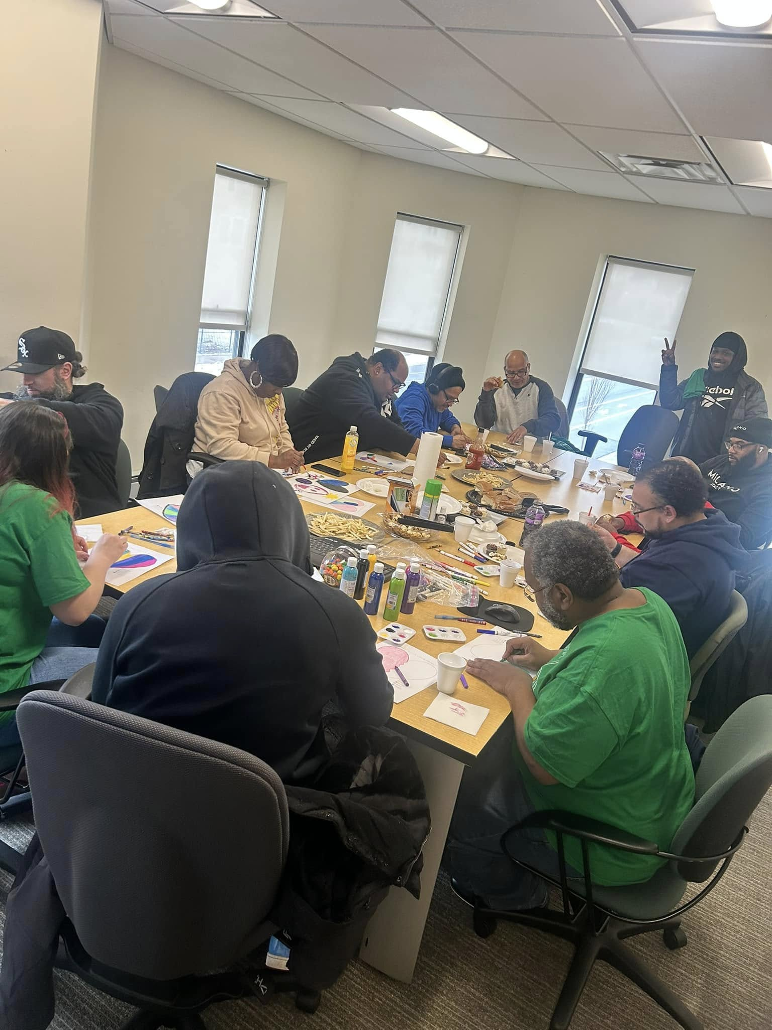 SCRIP representatives attending a Hartford Yard Goats community event