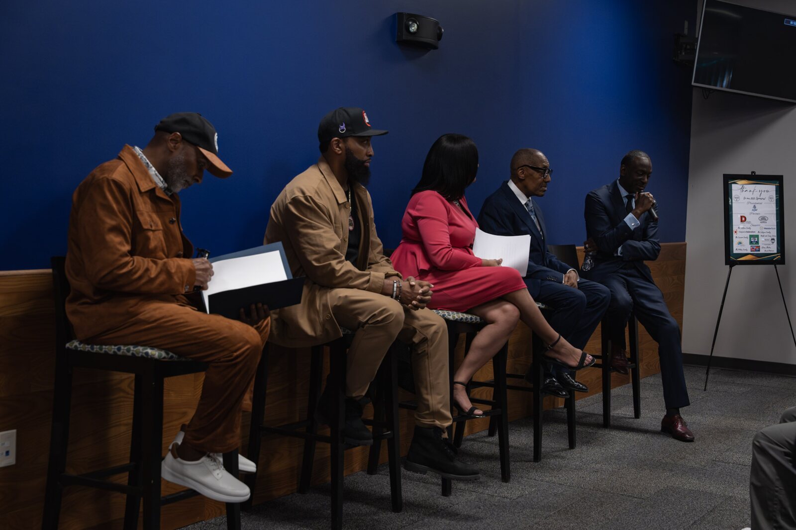 Urban Male Initiative panel featuring community, cultural, and civic leaders